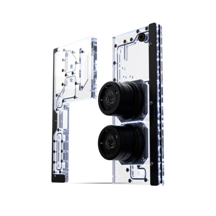 Lian Li V3000+ Dual D5 Reservoir Distribution Plate Rotated Set T Lian Li V3000+ Rotated Orientation Distribution Plate Set - Image 1